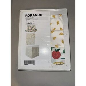 Ikea Rorande Duvet Crib‎ Bed Set Duvet Cover Pillow Case Fitted Sheet Skirt New